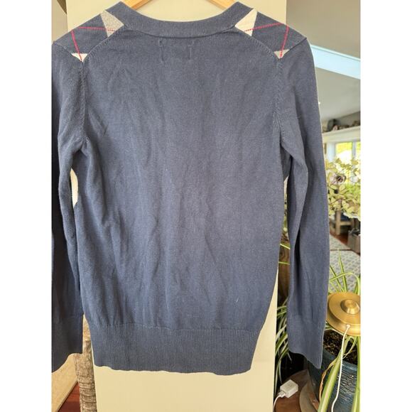 GH Bass Heritage Collec Cardigan Clueless Preppy Argyle Vtg Inspired Small - Picture 3 of 3